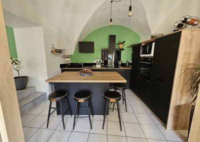 photo d'une cuisine rénovée par maitre d'oeuvre à Clermont-Ferrand