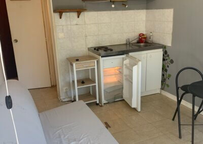 Photos avant rénovation studio étudiant