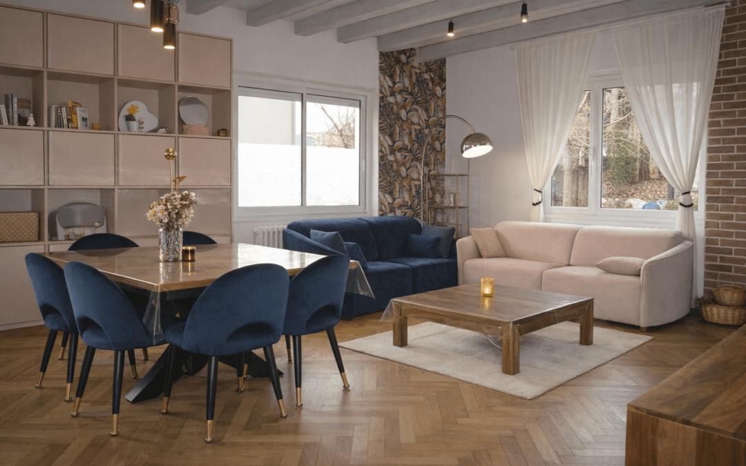 Rénovation et décoration intérieure d’une maison à Volvic