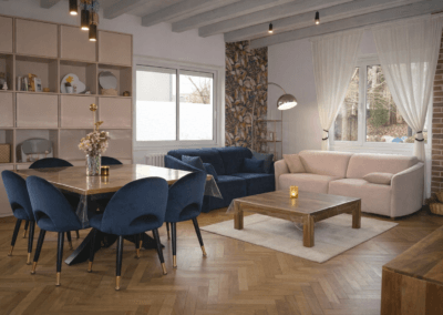 Rénovation et décoration intérieure d’une maison à Volvic